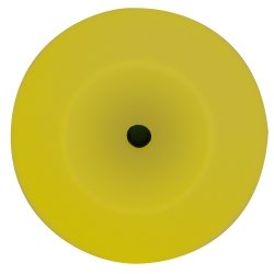 Foam Cut Yellow Buffing Pad, 8"" Diameter